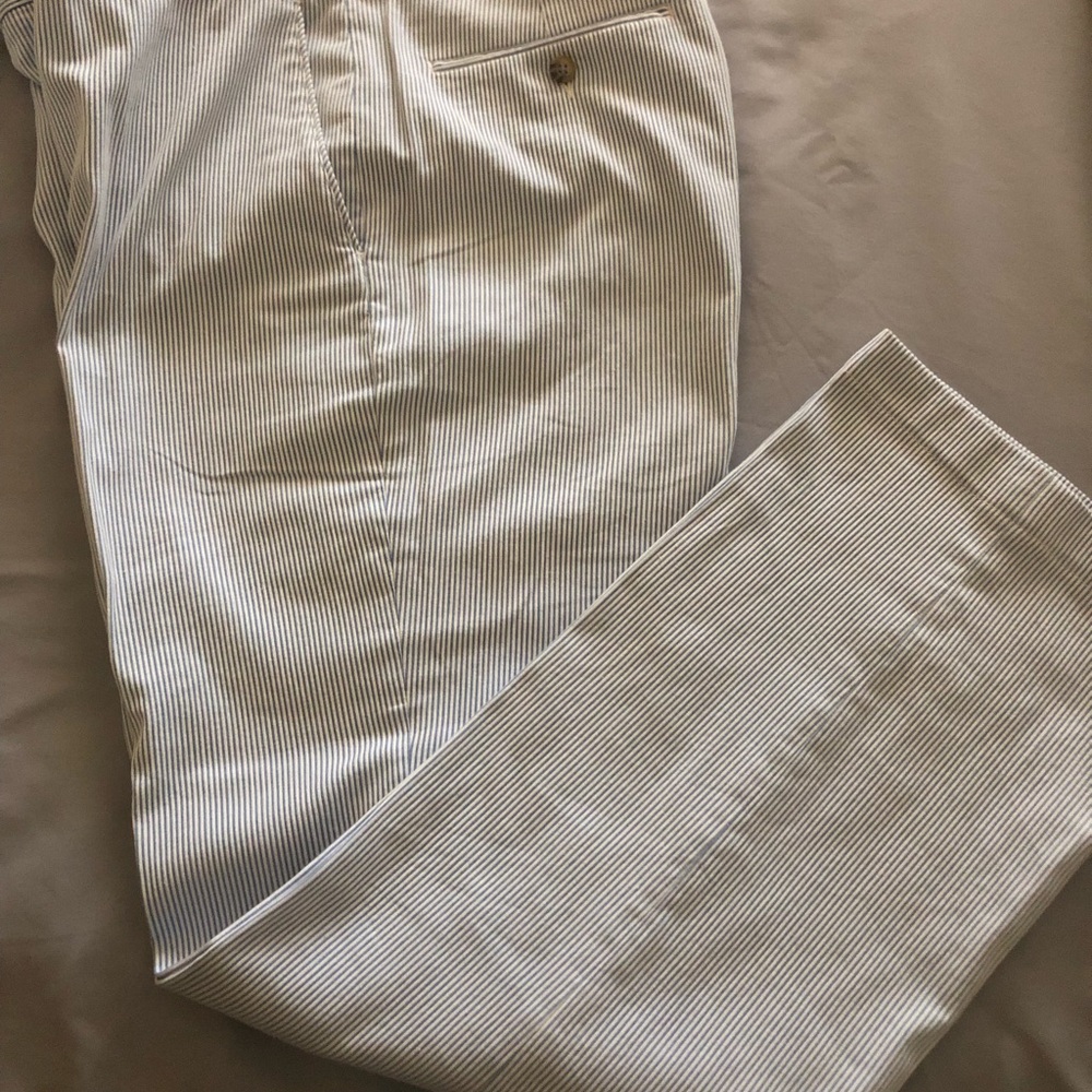 Oxford Golf pants blue/white pin stripe